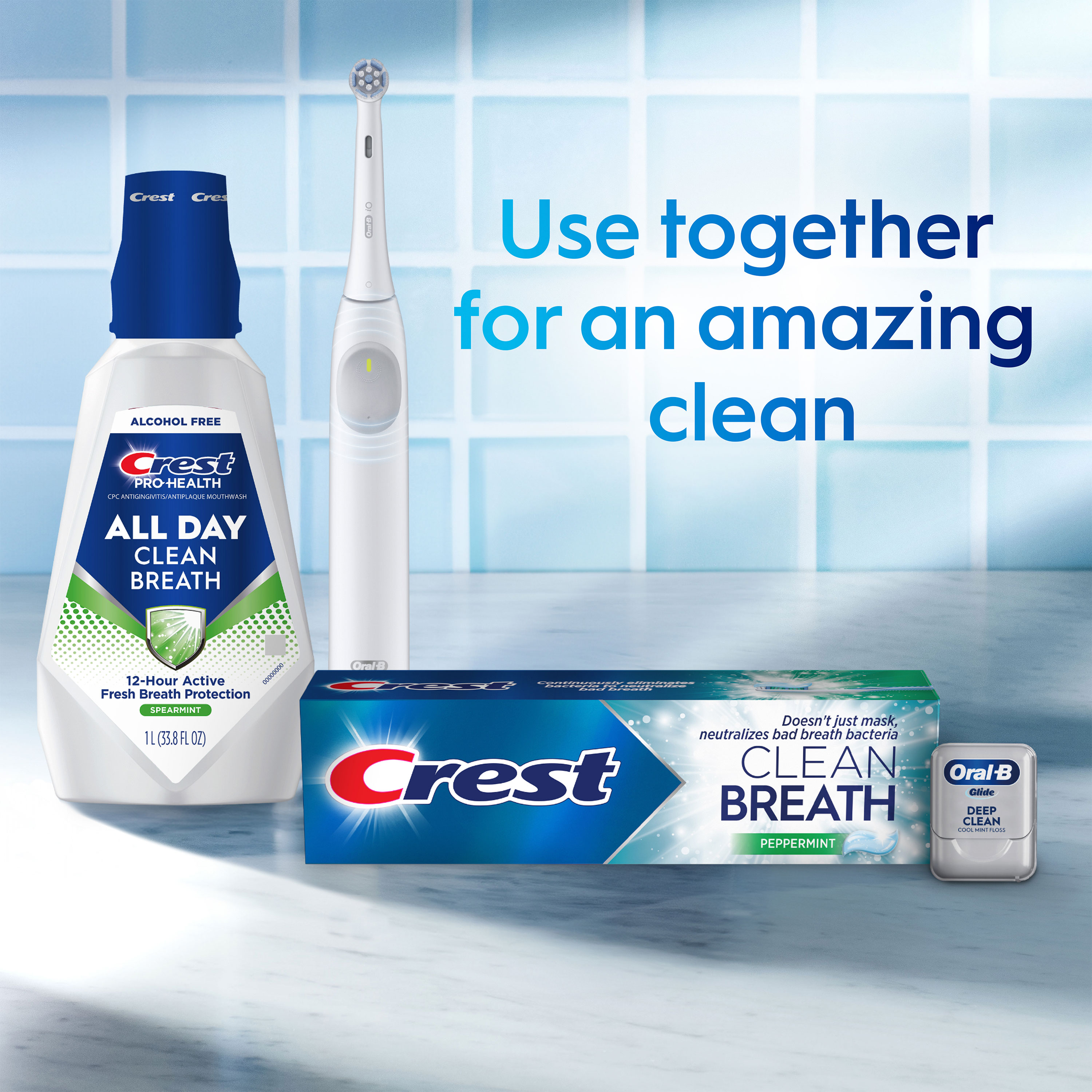 Crest Toothpaste Clean Breath Peppermint - View 6