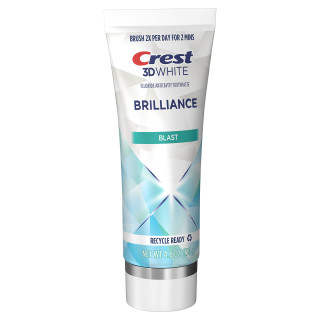 Crest 3DWhite Brilliance Whitening Toothpaste, Blast - View 5