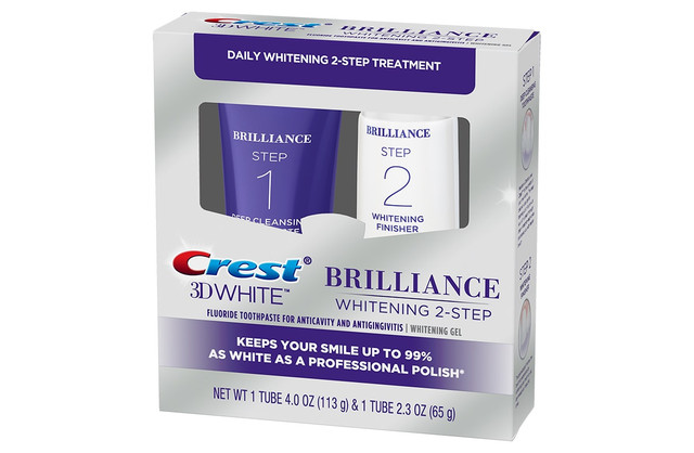 Crest 3D White Brilliance 2 Step Toothpaste - Main image