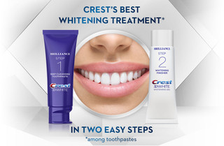 Crest 3D White Brilliance 2 Step Toothpaste - View 2