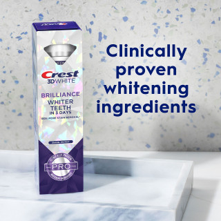 Crest 3D White Brilliance Pro Enamel Protect Toothpaste - View 3