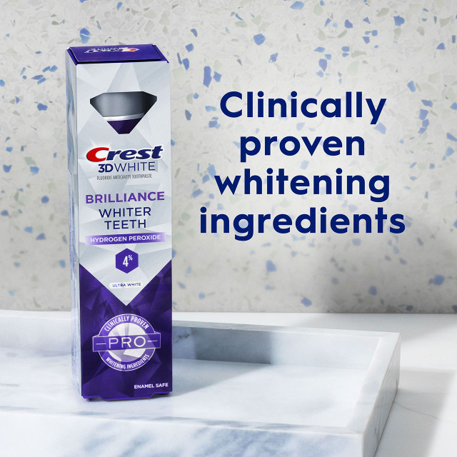 Crest 3D White Brilliance Pro Ultra White Toothpaste - View 3