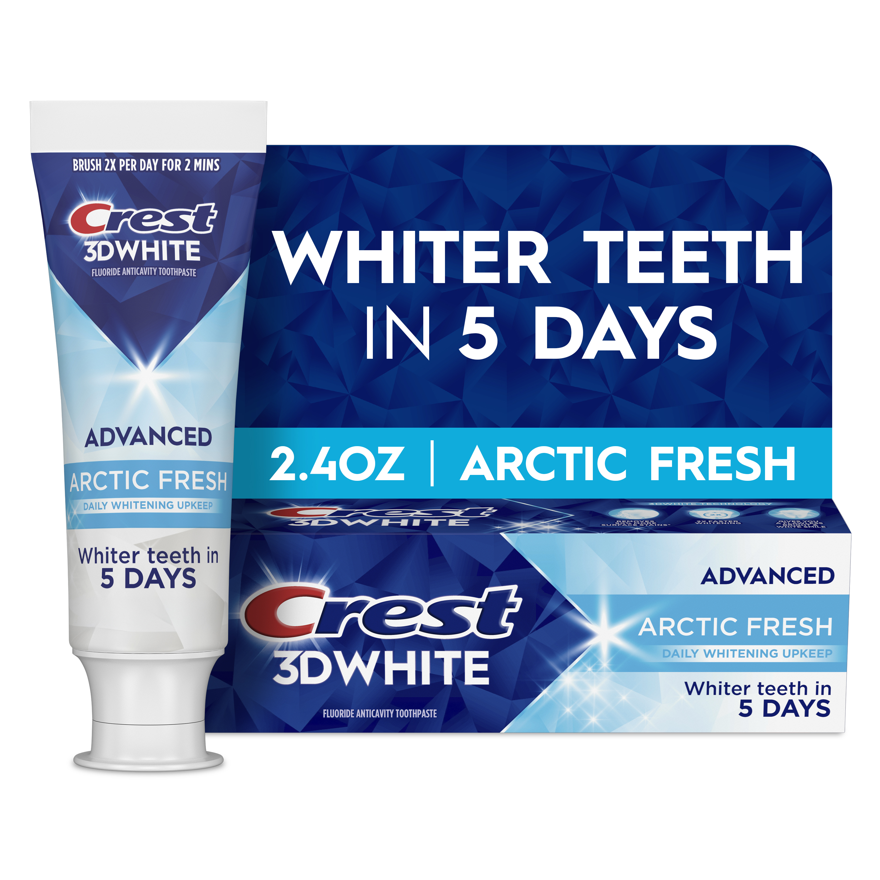 Crest 3DWhite Whitening Toothpaste, Advanced Arctic Fresh