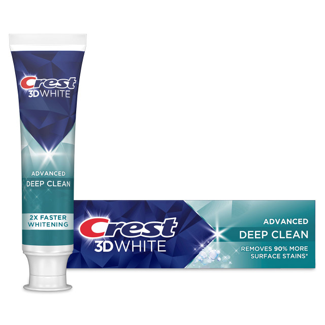 Crest 3DWhite Whitening Toothpaste, Advanced Deep Clean - Main image