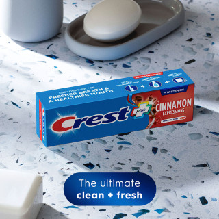 Crest Whitening Plus Cinnamon Expressions Toothpaste - View 2