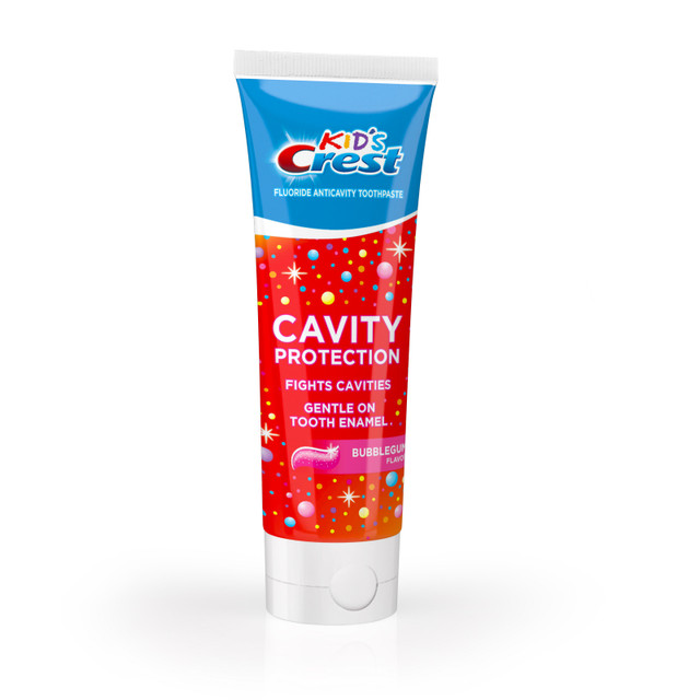 Crest Kids Cavity Protection Toothpaste, Bubblegum Flavor, 4.2 oz, 3+