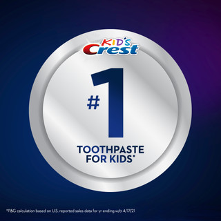 Crest Kids Toothpaste with Fluoride, Disney Princess, Bubblegum Flavor, 4.2oz, - View 6