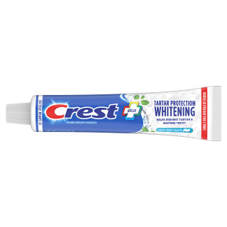 Crest Plus Tartar Protection Toothpaste, Whitening Cool Mint - View 2