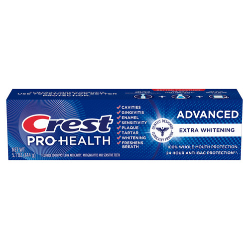 Crest Pro-Health Advanced Toothpaste, Extra Whitening
