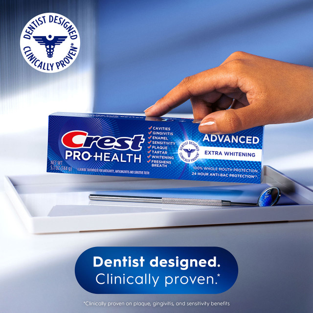 Crest Pro-Health Advanced Toothpaste, Extra Whitening - View 6