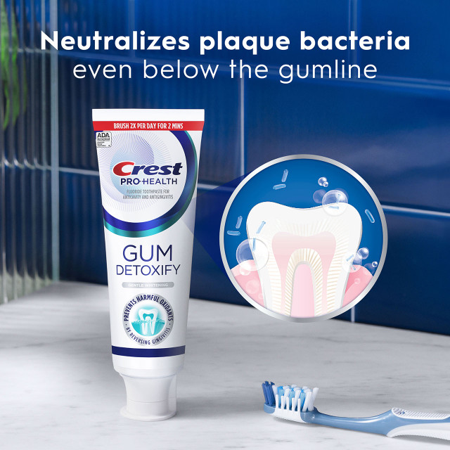 Crest Pro-Health Gum Detoxify Toothpaste, Gentle Whitening - View 4