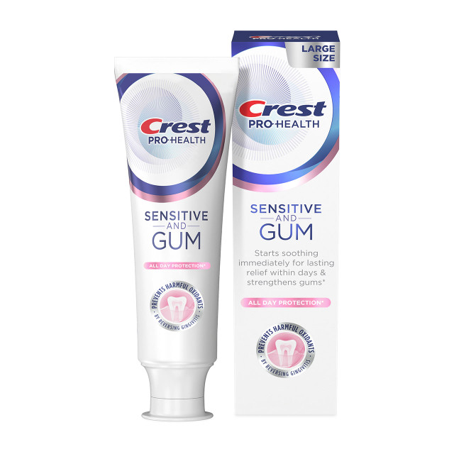 Crest Pro-Health Sensitive and Gum Toothpaste, All-Day Protection