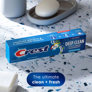 Crest Whitening Plus Deep Clean Toothpaste - View 3