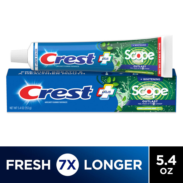Crest Whitening Plus Scope Outlast Toothpaste - Main image